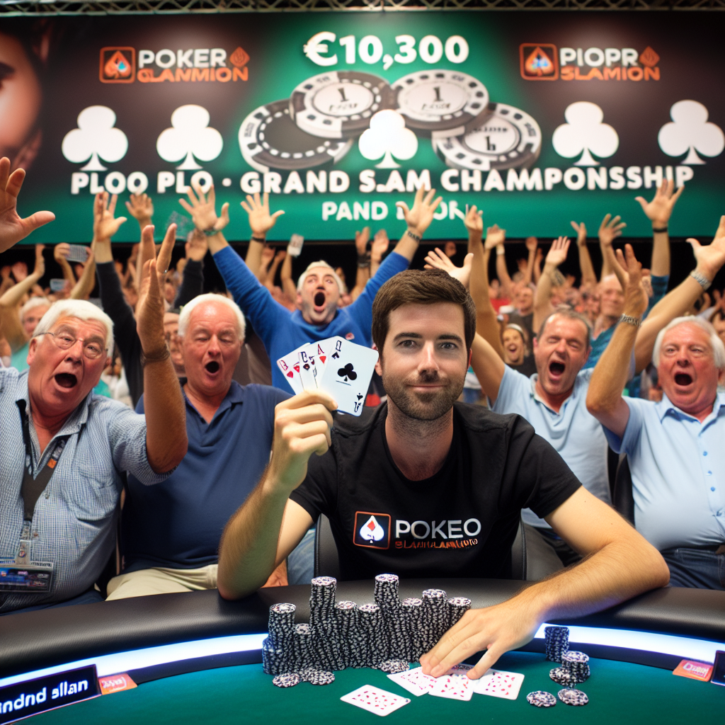 Benjamin N Claims Victory in €10,300 PLO Grand Slam Championship