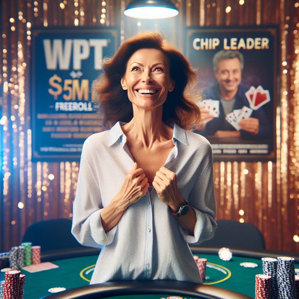 Carolyn Wayne Gears Up for WPT $5M Freeroll After Winning Jamie Kerstetter’s Giveaway