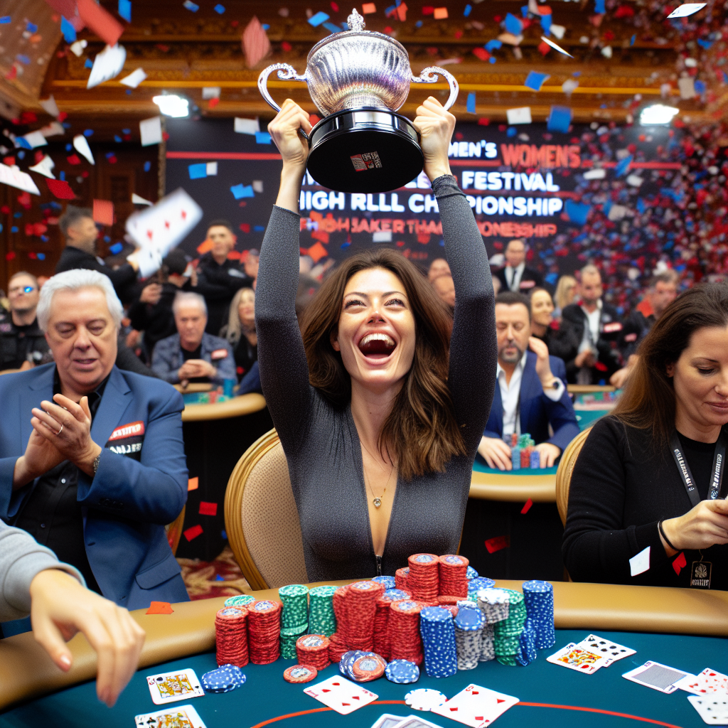 Charlie Waters Triumphs at Women’s Winter Festival High Roller Championship