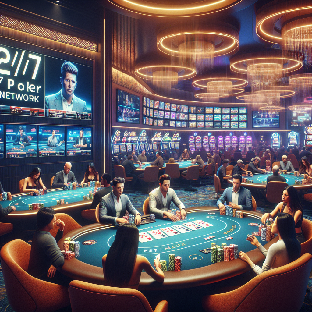 Hustler Casino Live Launches 24/7 Poker Network