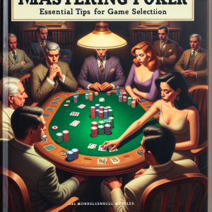 Mastering Poker: Essential Tips for Game Selection