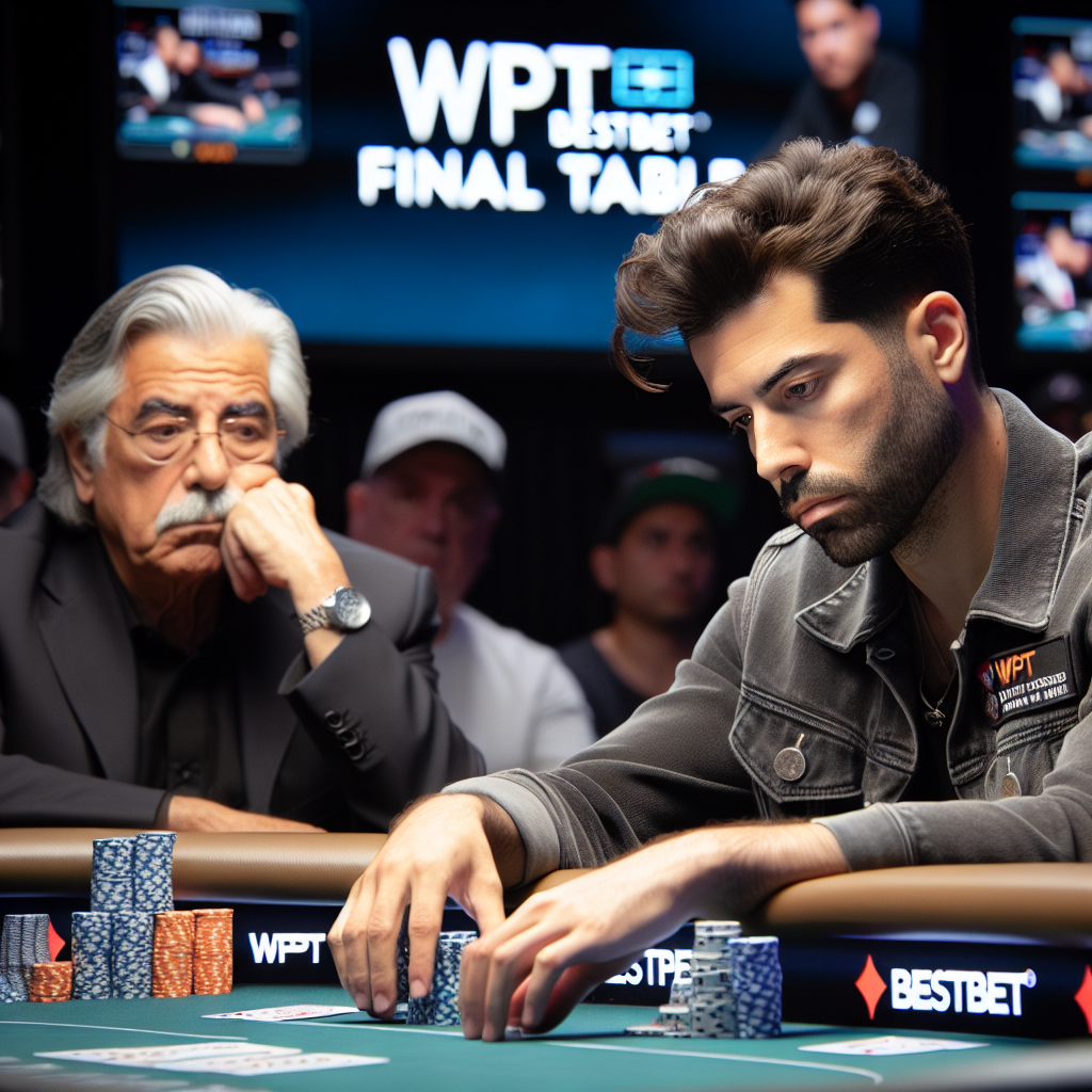 Poker Pro Big Brother Supports Nick Funaro at WPT bestbet Final Table