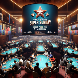 PokerStars Stars Season Super Sunday Promises Over $1.4 Million in Guarantees