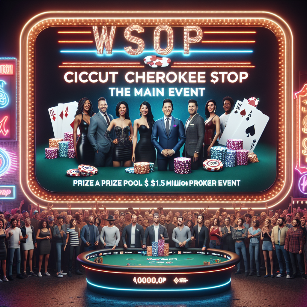 WSOP Circuit Cherokee Stop Unveils $1.5M Guaranteed Main Event