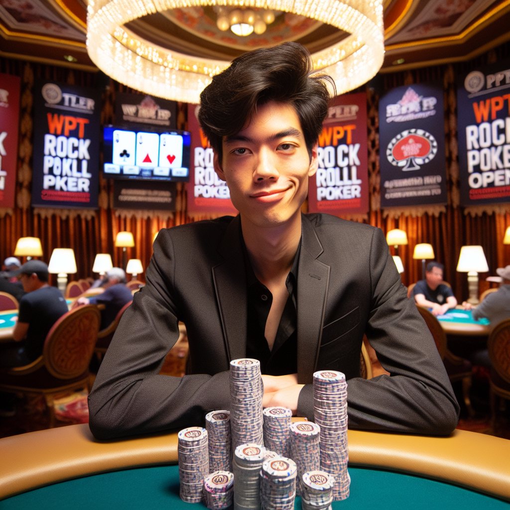 Young Poker Prodigy Wins Big Before WPT Rock ‘N’ Roll Poker Open Championship