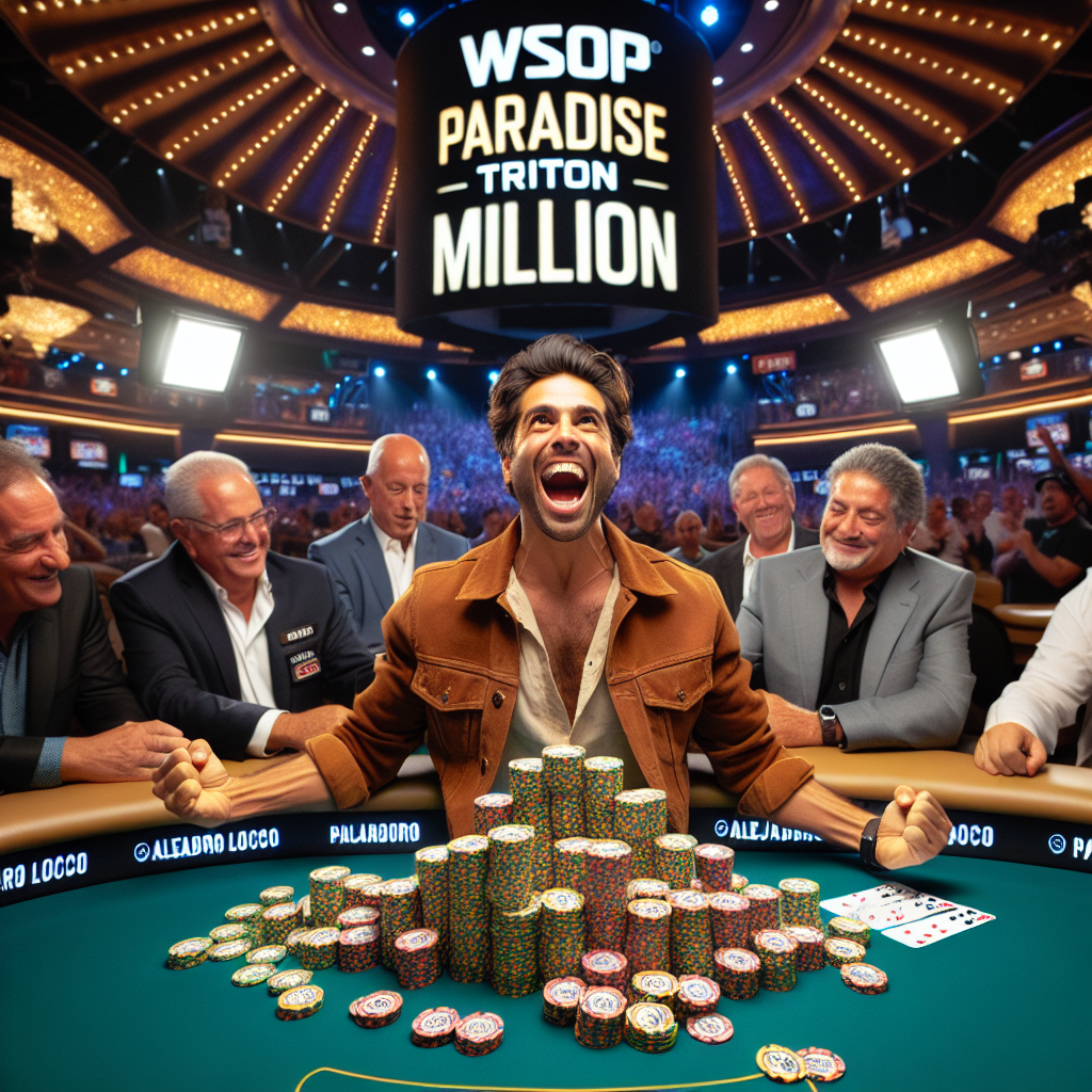 Battle Rapper Alejandro Lococo Claims Victory at WSOP Paradise Triton Million