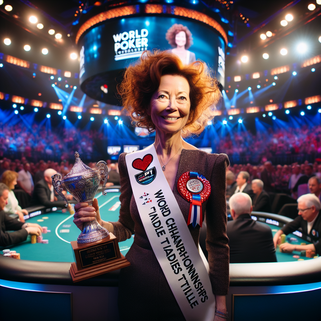 Tirza Sanders Clinches WPT Ladies Title at World Championships