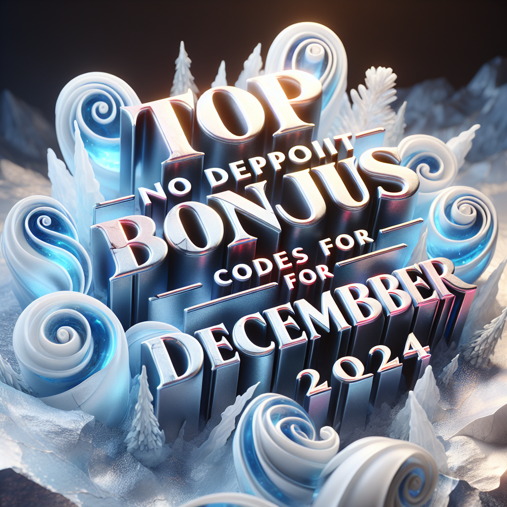 Discover the Best No Deposit Bonus Codes for December 2024