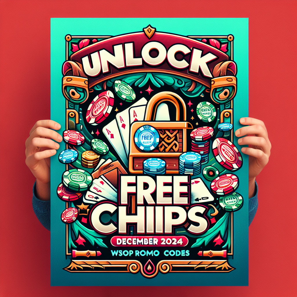 Unlock Free Chips: December 2024 WSOP Promo Codes